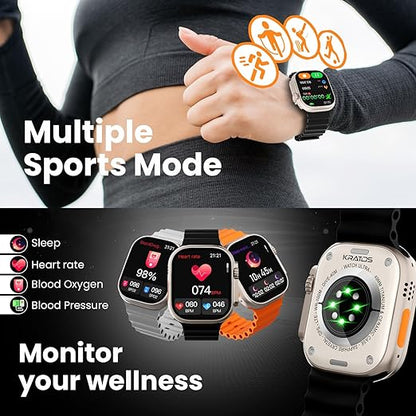 S20 Ultra Smart Watch 1.4 AMOLED Display Advanced Fitness Tracking & IP68 Waterproof