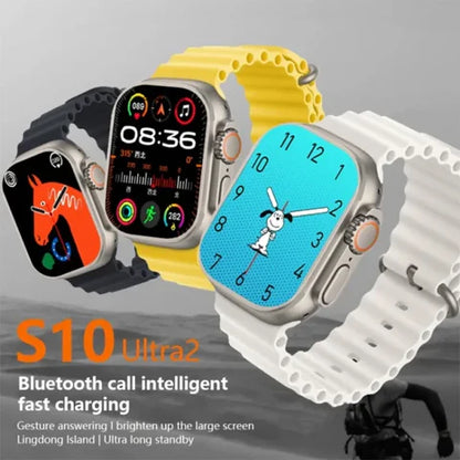 S10 Ultra2 Smart Watch Ultimate Fitness Tracker Heart Rate Monitoring & Waterproof Performance